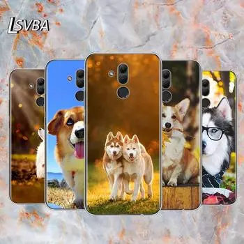 Модный сумасшедший хаски-собака для Huawei Mate 40 30 20 20X 10 RS P Smart 2021 2020 ZS Pro Plus Lite 2019 чехол для телефона Mate 10 Lite