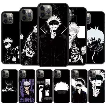 Модный телефон с мягкой анимацией для Iphone 6 14 X 13 Pro Plus 8 Mini 7 12 11 XS 6s Max XR, прямой силиконовый мягкий чехол из ТПУ Iphone 11 синий