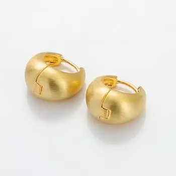 Модный темперамент, Высококлассное ощущение, Матовая пряжка для ушей, Простые и универсальные, Матовые и универсальные, Персонализированные серьги серебряный