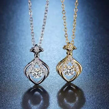 Модный темпераментный золотой смарт-ожерелье женская корейская версия нишевый дизайн ключичная цепочка