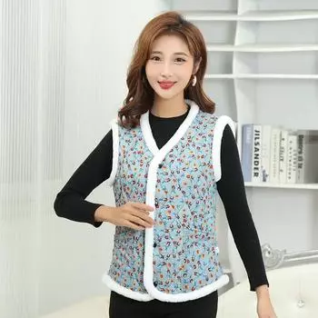 Модный теплый жилет на флисовой подкладке, идеальный наряд для женщин XXL розовый