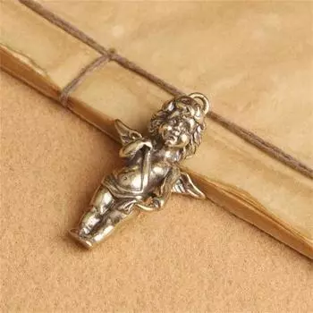 Модный точно детализированный однотонный брелок, легко носить с собой, брелок с крыльями ангела, виджет для детей, украшение для ключей