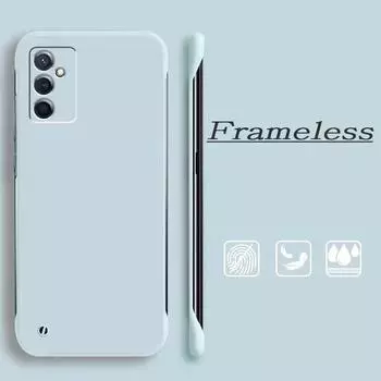 Модный тонкий безрамочный чехол для Samsung Galaxy A55 A15 A05S A54 A34 A24 A14 A53 A33 A23 A13 A52 A32 A12 A51 A31 A21S A50 A30 чехол жесткий скраб ПК Samsung Galaxy S20 белый