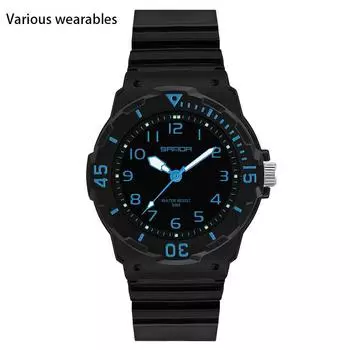 Модный тренд на открытом воздухе для отдыха, простой темперамент, личность, маленький свежий женский учащийся средней школы Ins Wind Watch