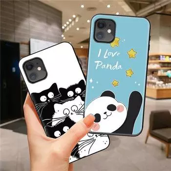 Модный ультратонкий мягкий силиконовый чехол из ТПУ с милым рисунком, задняя крышка для iPhone Samsung Huawei Xiaomi Redmi 9T Honor 9X Premium Russia