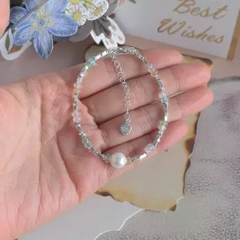 Модный универсальный браслет для женщин, свежие ювелирные изделия, уникальный подарок, браслет ручной работы с подвесками в виде бусин для женщин