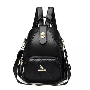 Модный высококачественный кожаный рюкзак, кошельки, роскошные женские сумки, многофункциональные дорожные рюкзаки, школьные сумки для девочек, сумка
