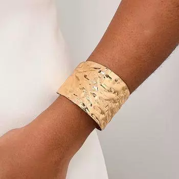 Модный высококачественный нерегулярный браслет для женщин золотой