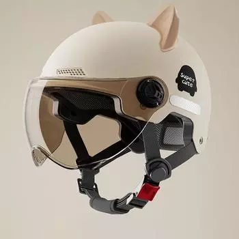 Модный защитный шлем для велосипеда, легкий, мужской, женский, взрослый, электрический велосипед, мотоциклетные очки, электрический One Size