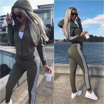 Модный женский летний спортивный костюм и костюм для отдыха