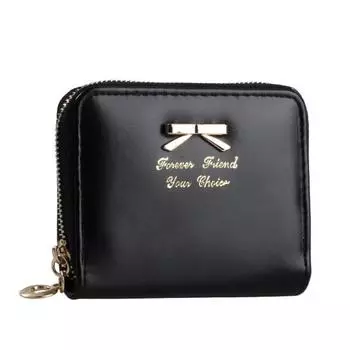 Модный женский мини-кошелек из искусственной кожи с бантом, кошелек, сумка для карт жёлтый