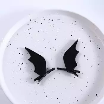 Модный женский подарочный костюм для девочек, праздничные аксессуары для волос, заколки для волос с крыльями летучей мыши, заколки для волос