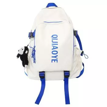 Модный женский рюкзак большой емкости, водонепроницаемая нейлоновая дорожная сумка, новинка 2023 года, повседневная сумка для девочек, студенческие книжные сумки, сумки для ноутбуков, сумки Single bag чёрный