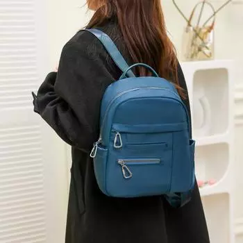 Модный женский рюкзак из мягкого нейлона, роскошный многофункциональный дорожный рюкзак