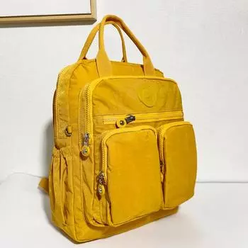 Модный женский рюкзак, водонепроницаемый, нейлоновый, с мягкой ручкой, с несколькими карманами, на молнии, для путешествий, школьные сумки, рюкзак для ноутбука