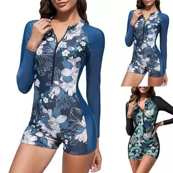 Модный женский сексуальный плотный темпераментный пляжный купальник бикини L синий