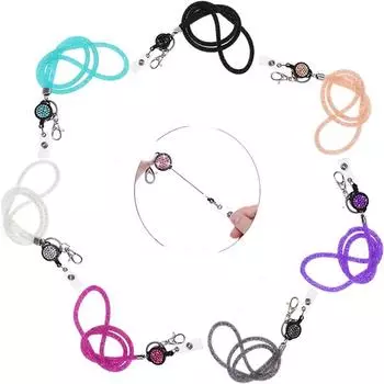 Модный женский шейный ремешок, держатель для карты, ремешок для рабочего значка, держатель для удостоверения личности в спортзале, чехол для карты врача и медсестры, ремешок