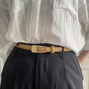 Модный женский тонкий ремень шикарный кожаный пояс квадратная пряжка джинсы брюки ремни женская одежда украшения пояса ремень хаки