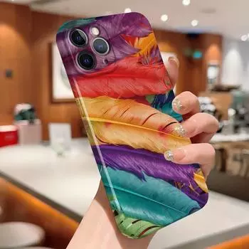 Модный жесткий чехол для телефона iPhone 14 13 Mini 12 Pro Max 7 8 SE XR Samsung Galaxy S23 S22 A53 A04S M11 ультратонкий противоударный чехол Coque iPhone 11 Pro Max