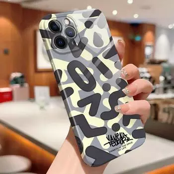 Модный жесткий чехол для телефона iPhone 14 13 Mini 12 Pro Max 7 8 SE XR Samsung Galaxy S23 S22 A53 A04S M11 ультратонкий противоударный чехол Coque iPhone 11 Pro Max