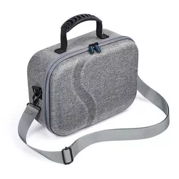 Модный жесткий дорожный чехол VR Gaming HeadStrap Storage Bag подходит для Meta Quest 3 UK