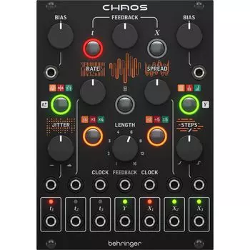 Модуль Behringer Eurorack Аналоговый сэмплинг CHAOS чёрный
