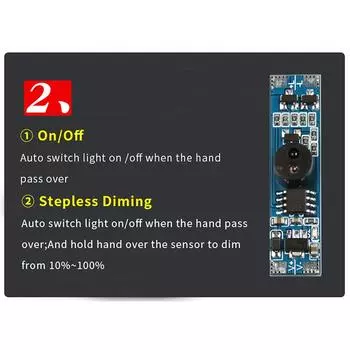 Модуль датчика касания встроенного датчика умного дома/человеческого тела/ручной развертки TD01