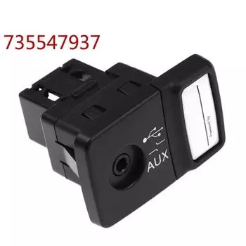 Модуль гнезда USB AUX 735547937 для Fiat 500 Abarth Panda Punto Doblo