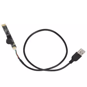 Модуль камеры 2 МП, объектив 163° 2,9 мм, фиксированный фокус, плата камеры с USB-кабелем HBVCAMF2110HDR V22