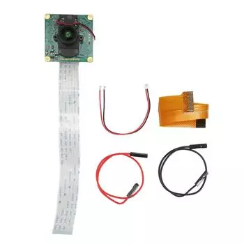 Модуль камеры 2MP IR Cut Фиксированное фокусное расстояние ISP Процессорный чип Плата модуля камеры для RPi для