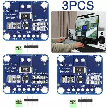 Модуль контроля мощности двунаправленного датчика тока AU MCU-219 INA219