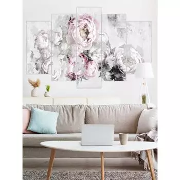 Модульная настенная роспись из 5 частей «Фантастический мир», настенное украшение, картина на холсте, украшение для семейной гостиной Medium Size Unframed Canvas