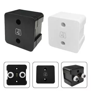 Модульные инструменты для чистки бассейна из высококачественного материала с ионами серебра белый