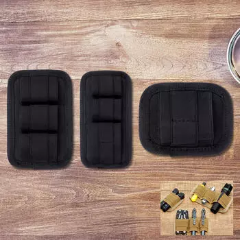 Модульный органайзер, легкие сумки Molle для рыбалки, альпинизма чёрный