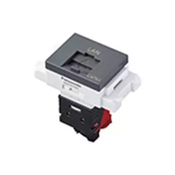 Модульный разъем Panasonic Information CAT6A Embedded Gray WZ7519H серый