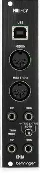 Модульный синтезатор Behringer Eurorack, совместимый с модулем преобразователя MIDI в CV Eurorack, переключаемый, несколько режимов, CM1A, черный чёрный