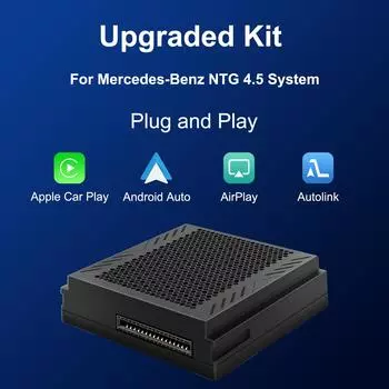 Модуль обновления Wireless Carplay совместим ТОЛЬКО с системой Mercedes-Benz NTG 4.5 с док-станцией Becker Navi-dock. Год выпуска 2011-2015. Все автомобили.