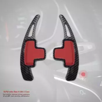 Модуль подрулевых переключателей передач Mercedes-Benz A/GLA/GLK/GL/SL Class для модернизации E-Class. Forging pattern