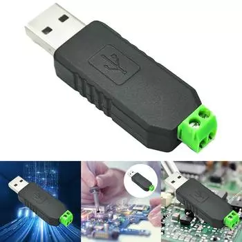 Модуль преобразователя USB в RS485 485 CH340/PL2303/FT232 Поддержка чипа Win7 Win10 XP Vista Linux Mac OS WinCE5.0