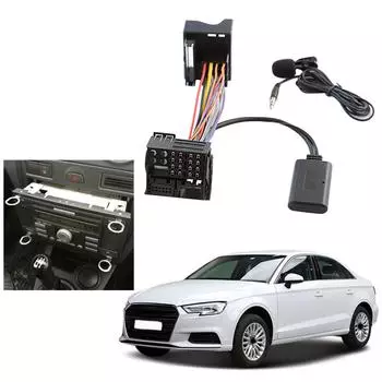 Модуль приемника Bt5.0 с адаптерным кабелем, кабель AUX IN для Focus Mondeo 6000CD 6006CDC 5000CD, комплект сменных аудиокабелей B