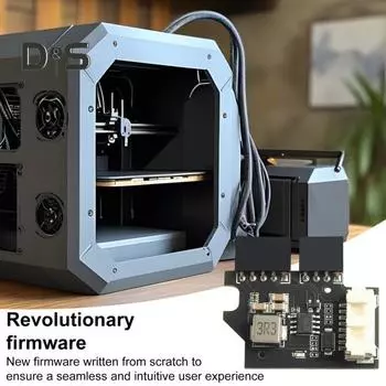 Модуль с кабелем Детали принтера Универсальная простая в использовании плата PD Детали принтера с несколькими нитями Плата Комплект для управления кабелями 3D-принтера чёрный