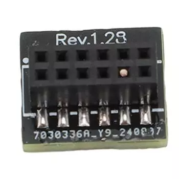 Модуль TPM2.0 Интерфейс TPM SPI 12-контактный печатный модуль с InfineonSLB 9670 для материнской платы