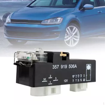 Модуль управления электрическим вентилятором охлаждения, температурный переключатель 357919506A, сменная деталь