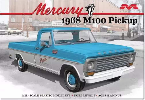 Moebius Model 1968 Mercury M100 Пикап Пластиковая модель MOE2740 1/25 (Машина)