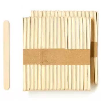 Moend Waxing Material Wood Spatula Face M, 100 шт.