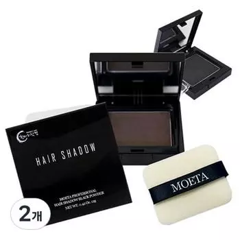 Moetta Hair Shadow Black Chae 12g, dark brown, 2 pieces