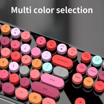 MOFII SWEE Беспроводная клавиатура и мышь, комплект из 2.4G Plug and Play беспроводной клавиатуры и мыши для пишущей машинки для Windows, настольного компьютера