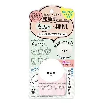 Mofumo Friends Moist Skin Barrier Cream Высокоувлажняющий крем с ароматом персика 50 г