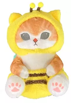 mofusand Bee Nyan БОЛЬШАЯ мягкая игрушка Mofusand размер 30 см