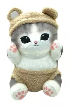 mofusand БОЛЬШАЯ мягкая игрушка Moff Sand размером 30 см Nyanpants! (медведь)